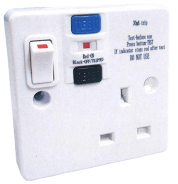 FYM A2613S/RCD 單位漏電保護插座