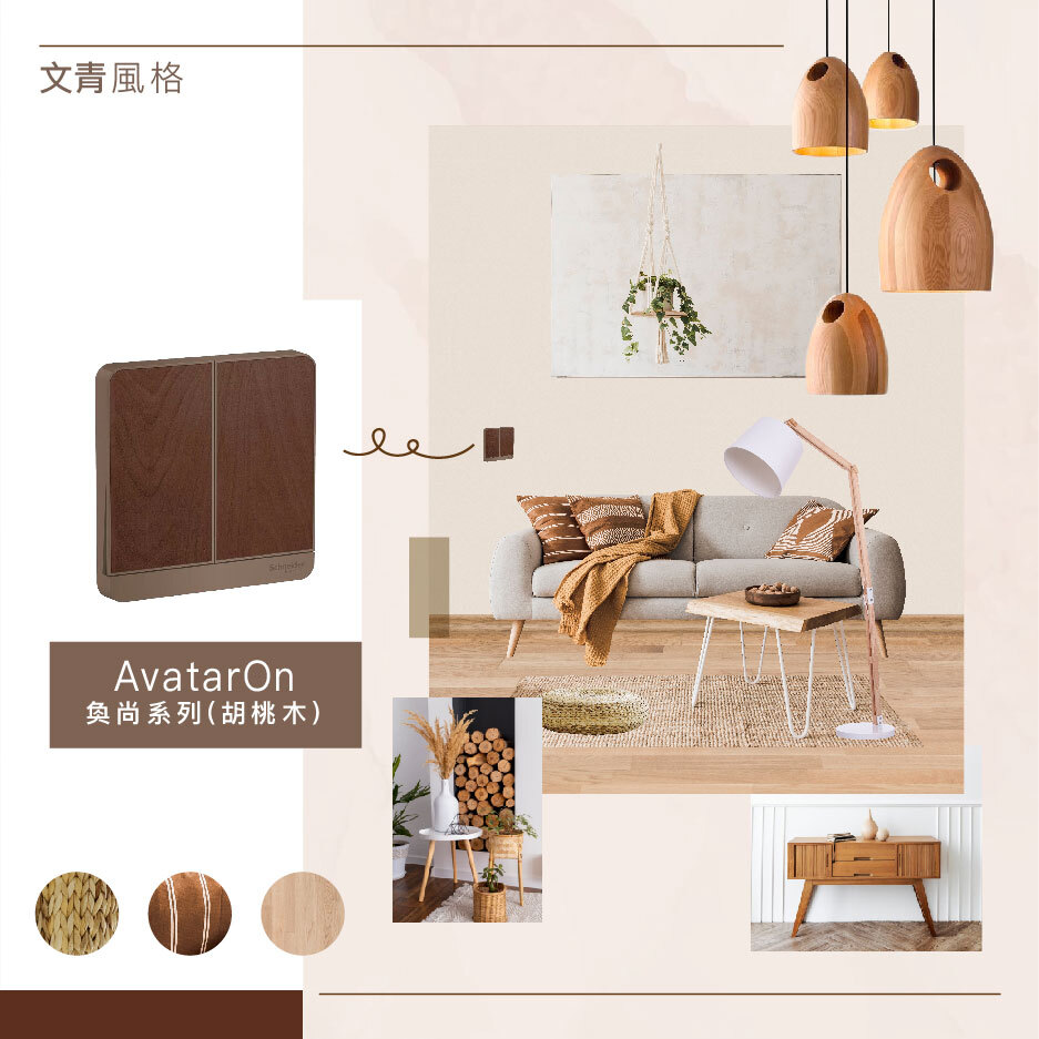 Schneider E83 AvatarOn奐尚 可定制圖案 開關插座系列 3